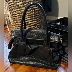 Kate Spade black leather purse